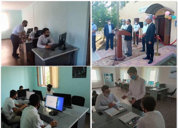 В Джизакской области открылся Учебный центр цифровых технологий