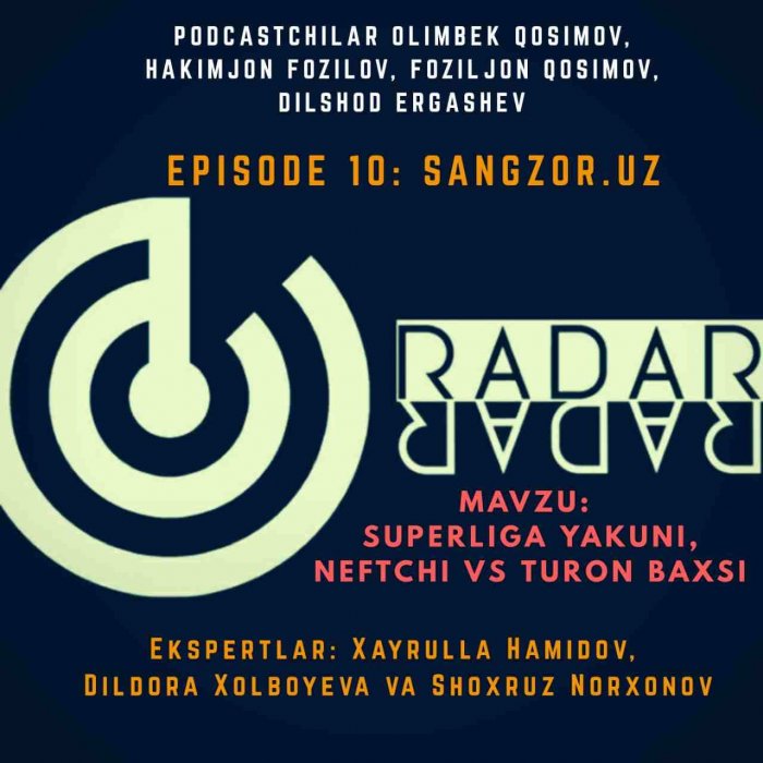 Podcast: Superliga 2020 yakuni, Neftchi VS Turon baxsi - "Радар" нигоҳида ( 10 - epizod )