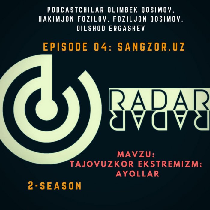 Radar podcast (2-seasone, 4-episode) Аёлларни тажовузкор экстремизмдан асрайлик