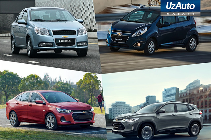 UzAuto Motors: Chevrolet Tracker ва Onix бу йил Spark ва Nexia ўрнини эгаллайди