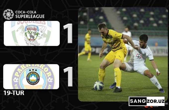 Суперлига. "Пахтакор" Жиззахда аранг мағлубиятдан қутилиб қолди