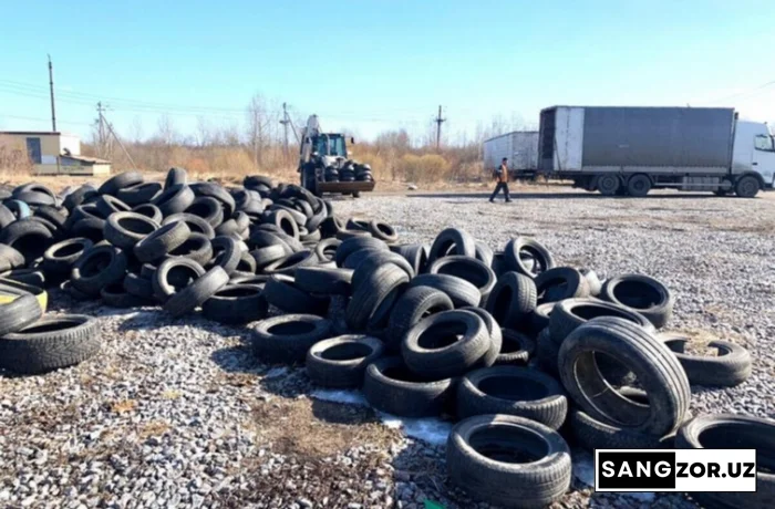 Ўзбекистон эски шиналардан мазут ишлаб чиқариш учун ноёб ускуна харид қилади