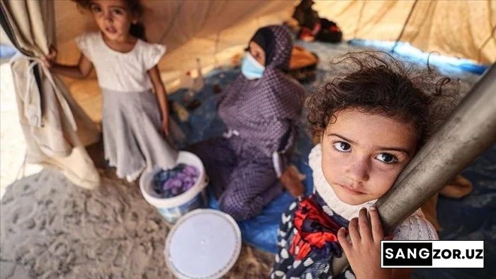 Фаластин болалари орзуси: тоза сув, иссиқ овқат ва...