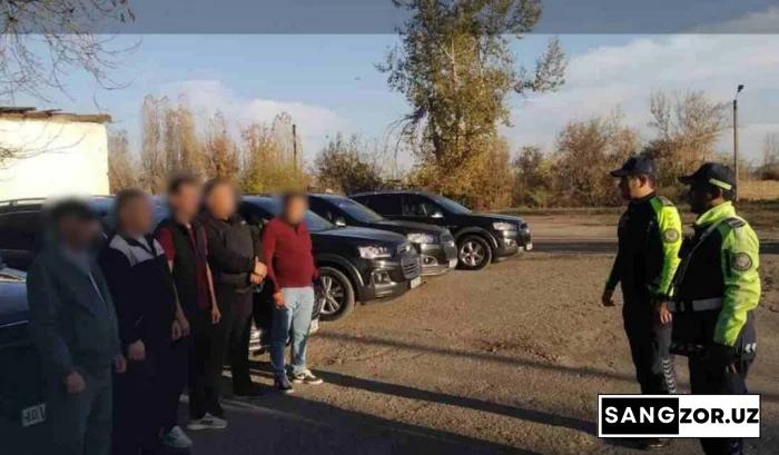 Тўйга вертолётда етиб келган “тўйчилар” жаримага тортилди. Видео