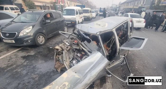 «Таhое» қарама-қарши йўлда «Тicо»ни «сочиб юборди»