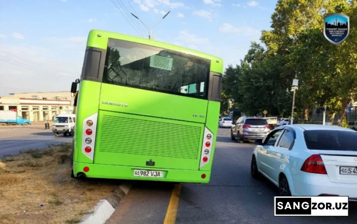 Жорий йилда Тошкентда автобуслар иштирокида 100 га яқин авария юз берган