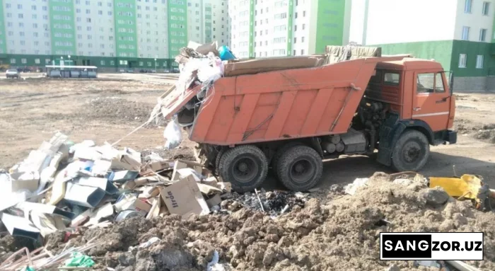 Атроф-муҳитни ифлослантирувчилар нафақат жаримага тортилади, балки чиқиндилар ташилган техникаси ҳам тортиб олади
