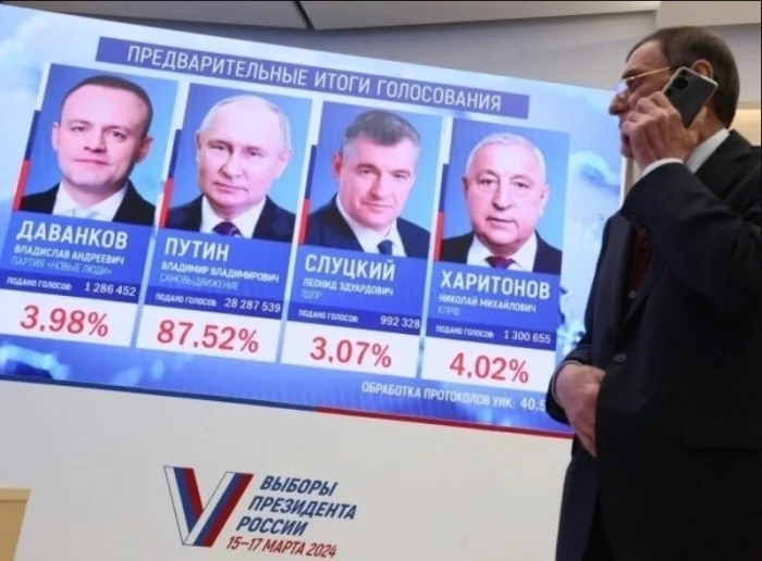 Путин сайловда ғалаба қозонди