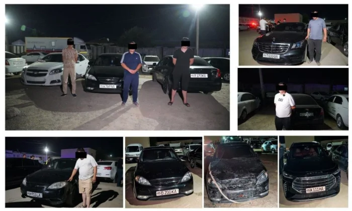 Қорақалпоғистонда тўй кортежи иштирокчилари соврин учун курашда машиналарда қоидаларсиз жанглар уюштиришган. Видео