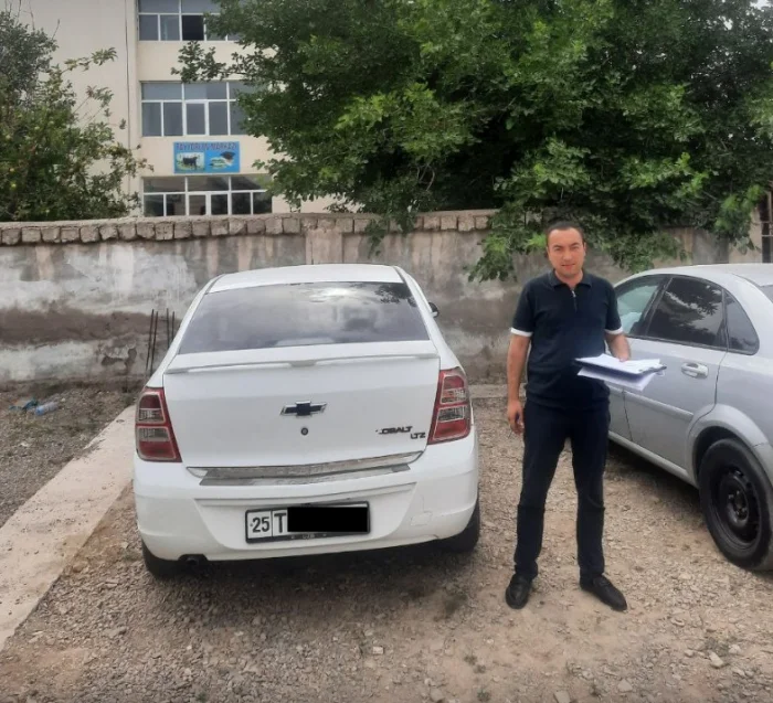 Жиззахда кредитини тўлолмаган фуқаронинг Cobalt’и аукционга чиқарилади