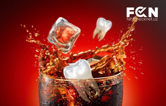 Gazli ichimlik tish emalini eritadimi?