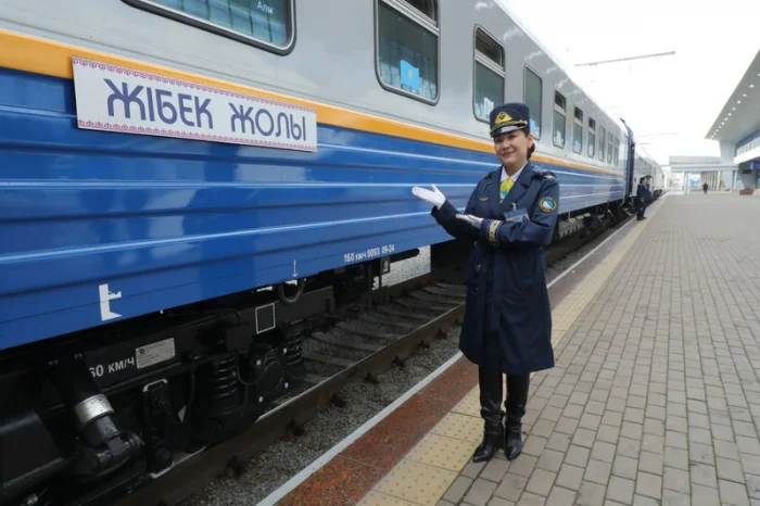 Наврўз арафасида Қозоғистондан Ўзбекистонга Jibek Joly сайёҳлик поезди келади