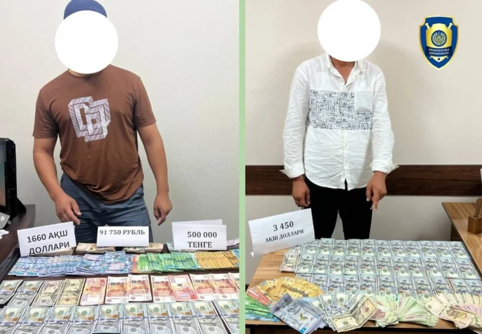 Янгийўл ва Сирдарёда ноқонуний валюта айирбошлаш фош этилди