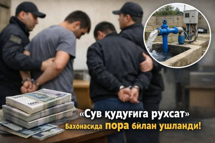 Жиззахда сув инспекторлари пора билан қўлга тушди: Таҳлил