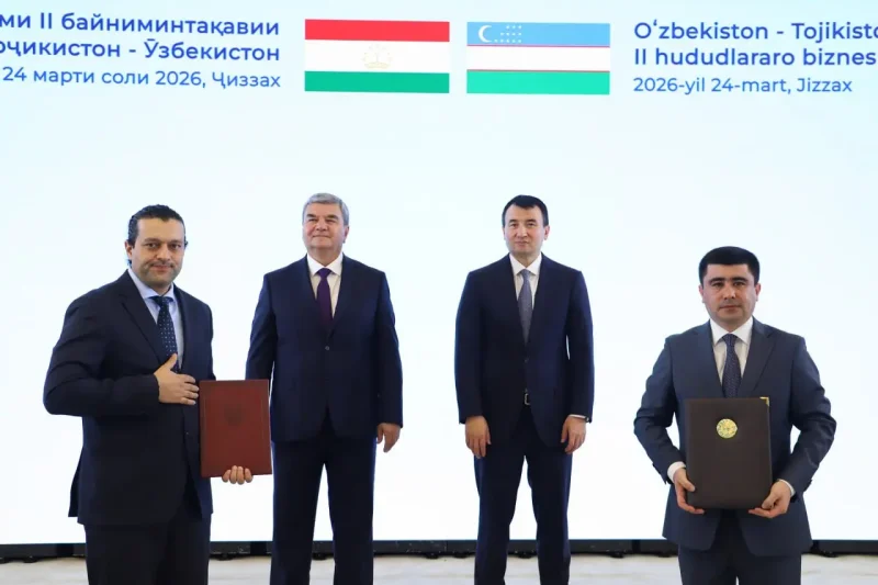 Жиззахда Ўзбекистон ва Тожикистон бизнес форуми натижалари
