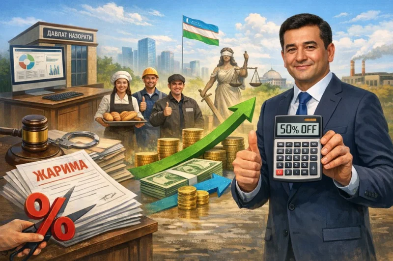 Бизнес учун енгилликми ёки тизимли ислоҳот: Ўзбекистонда жарималар юки қандай камайтирилади?